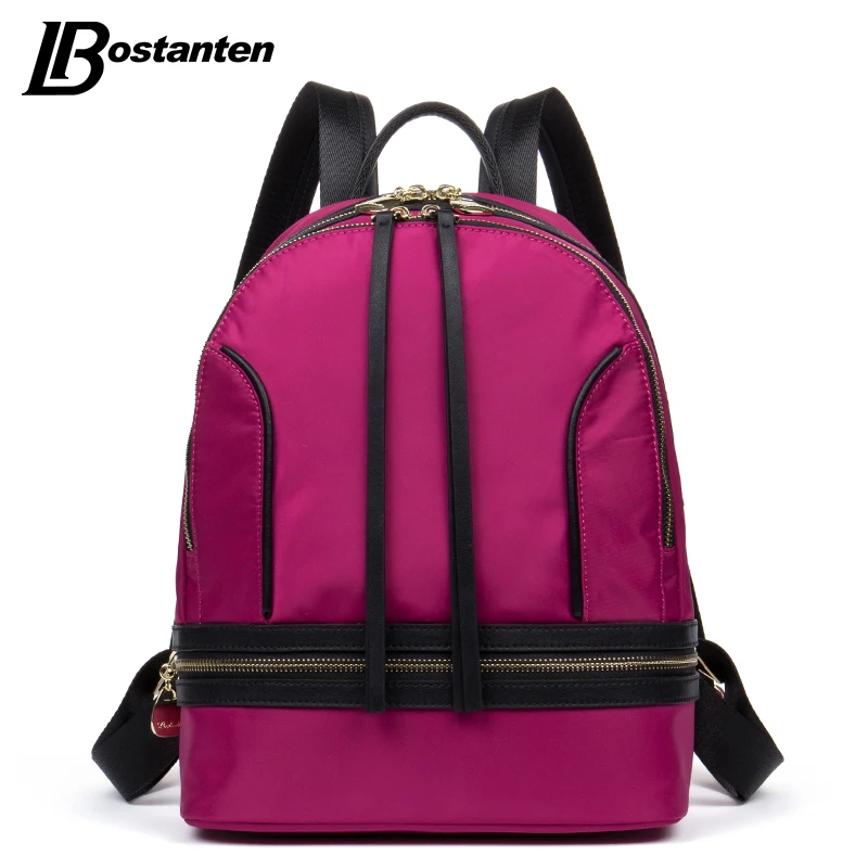 

Bostanten Backpack Women Nylon Fashion School Bags For Teenagers Travel Bag Designer High Quality Famous Brand Backpacks