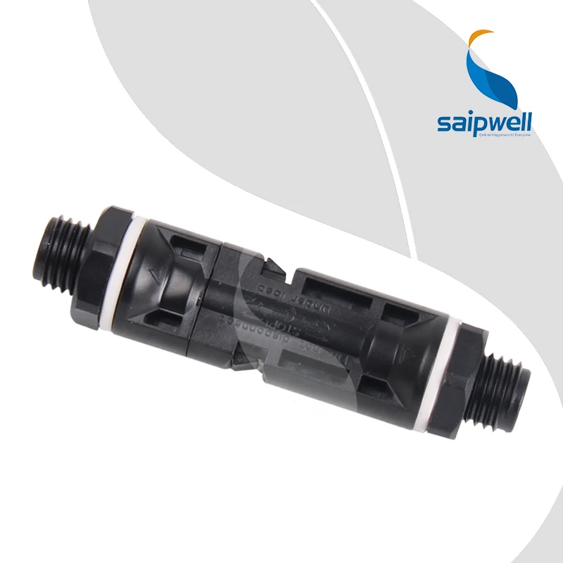 

5pcs/lot IP67 Panel Receptacle MC4 Solar PV Connectors Male+Female,For Photovoltaic System Connection and Matching Line 2.5~6mm2