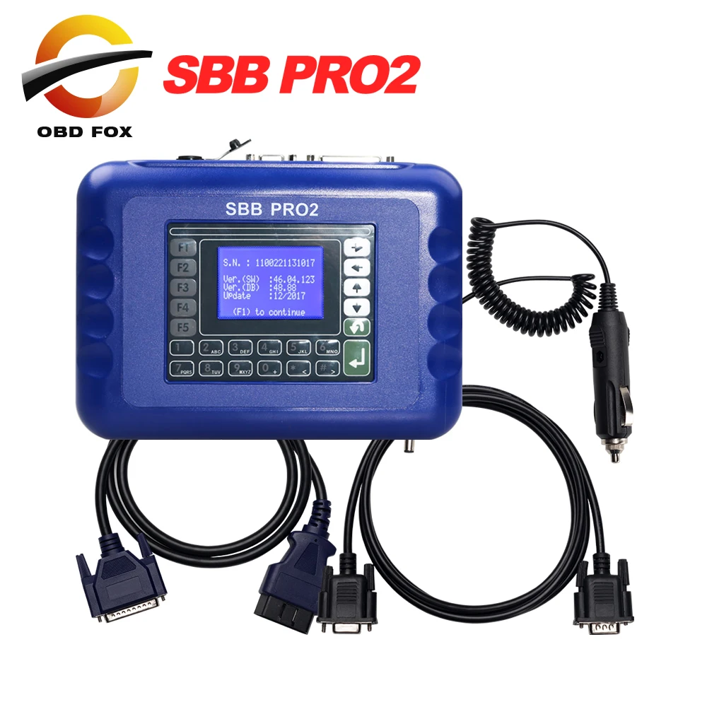 SBB Pro2 ключевой программист V48.88 добавить автомобили в 2017 заменить v46 02 транспондер