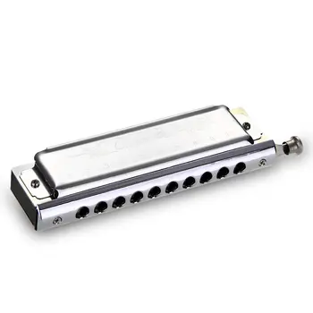 

Swan Chromatic Harmonica 10 hole 40 tone tone DO C Key Music in Mouth