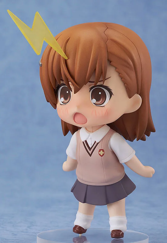 Аниме Nendoroid 345 электро мастер Toaru Kagaku no Railgun Misaka фигура Микото модель игрушки Рождество подарки на день рождения