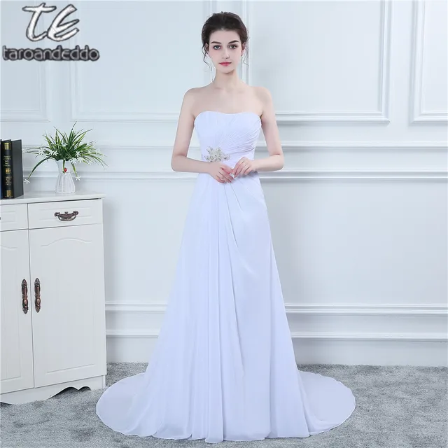 Drape Style Wedding Dress