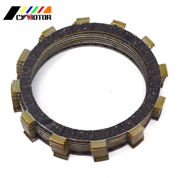 

8PCS Motocycle Clutch Friction Plates Disc Set For YAMAHA XT500 SRX600 TT600 XT600 XT600E YFM 660 R RLE RSE Raptor SE
