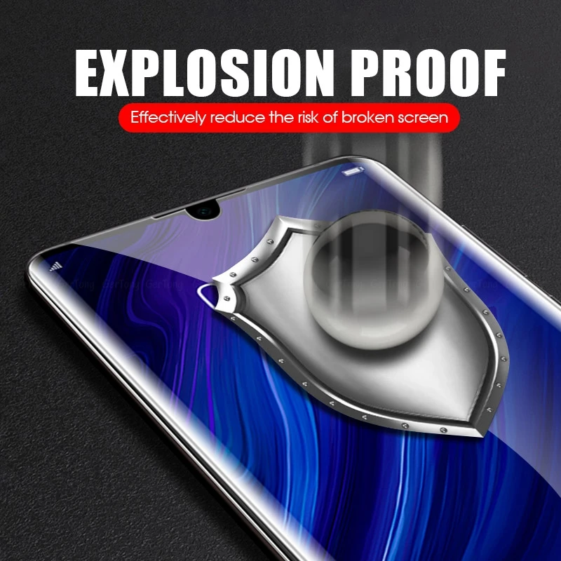 Полноэкранная Гидрогелевая пленка GreTong 9D для Huawei P20 P30 Pro защита от царапин P20Lite