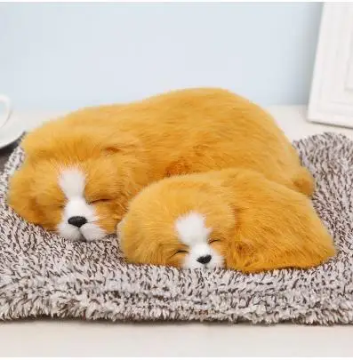 

Car ornaments simulation cat dog simulation small animal ornaments creative car ornaments-11