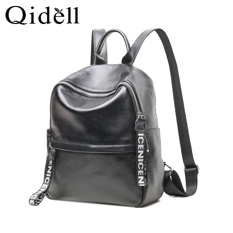 

First Layer Genuine Leather Small Backpack/ School Backpack/ Shoulder Backpack for Women