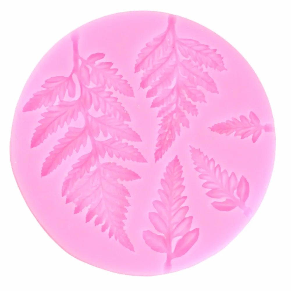 Sugarcraft лист помадки формы для украшения торта инструменты Mimosa листья шоколада