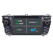 9 inch 2 Din In dash Car DVD Player GPS Navi System For Toyota Collora 2014 2015 support DVR DAB Mirror Link 3G WiFi Radio RDS