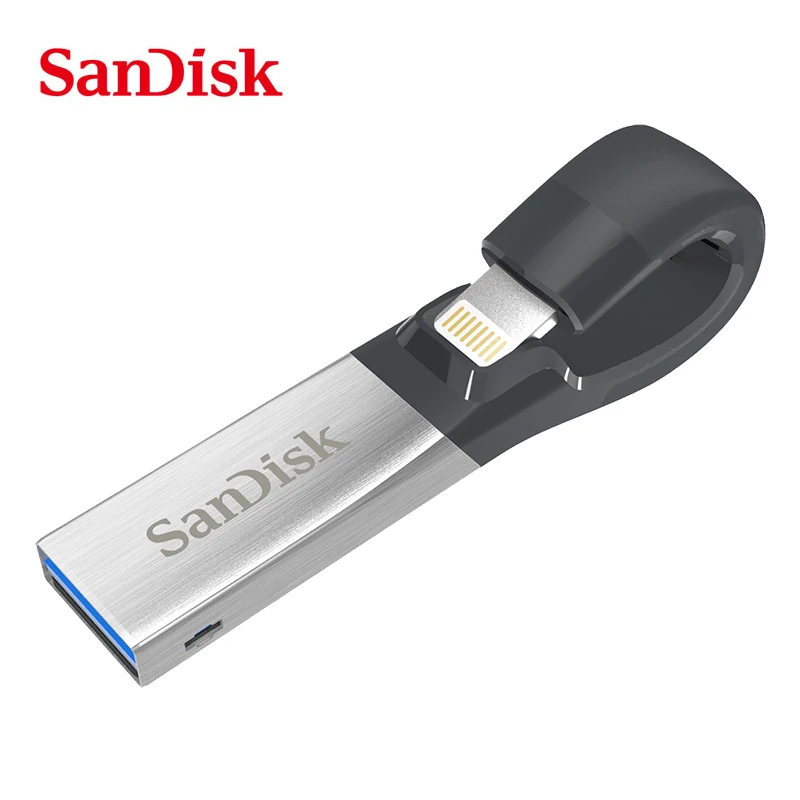 100% натуральная SanDisk USB флешка для iphone ipad и ПК 128 ГБ 64 ГБ флешки 32 ГБ 16 ГБ оригинальный USB3.0 накопитель