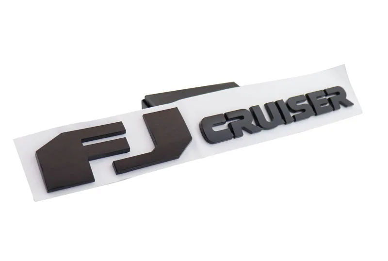 

Gloss black FJ Cruiser for 2007-2014 FJ Cruiser Door Rear Emblem Badge Sticker