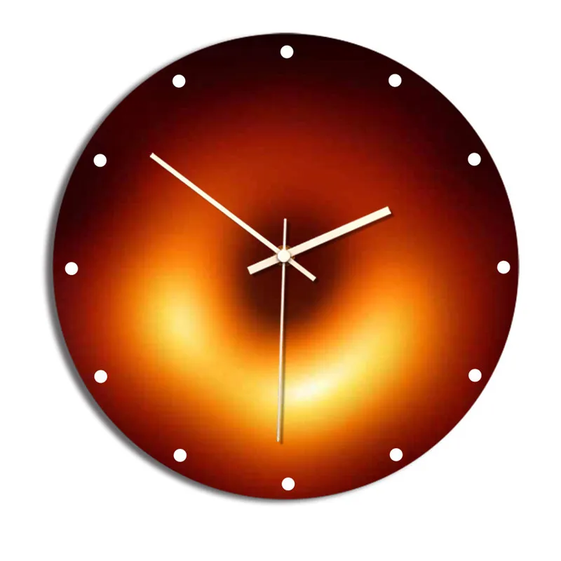 Creative Black Hole Series Acrylic Wall Clock New Starry sky Home Clock wall hangings