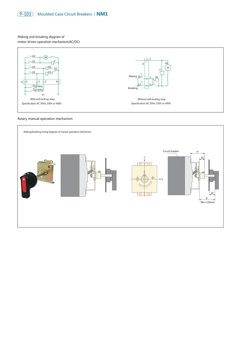 CHINT формованные чехол автомат защити цепи NM1-63S/3300 3-канальный в формованном корпусе 10A 16A 20A 25A 32A 40A 50A 63A