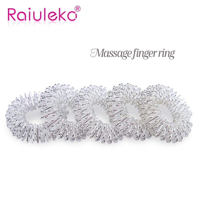 5pcs/Set Stainless Steel Finger Massage Ring Acupuncture Ring Therapy Relax Hand Blood Circulation Pain Relief Stress Relief 5pcs/Set Stainless Steel Finger Massage Ring Acupuncture Ring Therapy Relax Hand Blood Circulation Pain Relief Stress Relief
