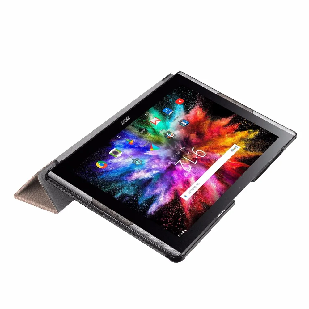 Чехол книжка для Acer Icona One 10 чехол планшета Iconia 1 дюйма из искусственной кожи с
