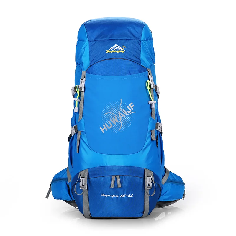 

70L Waterproof breathable Climbing Hiking Backpack Rain Cover Bag Camping Mountaineering Backpack Sport Outdoor Bag
