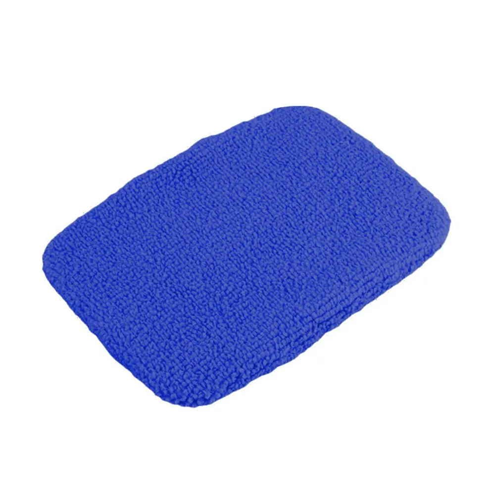 Green/Blue Microfiber Long Handle Car Wash Brush Auto Window Clean Car Window Windshield Cloth Clean Tools Washable Shine Handy - Цвет: Dark Blue Cloth