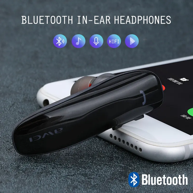 Удобные Bluetooth наушники спортивные 4 2 гарнитура модные вкладыши
