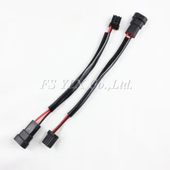 

FSYLX 2x For Mitsubishi D3S HID Xenon Bulb Replacement Power Cords Cables For Mitsubishi D3 HID Ballasts Adapter Plug