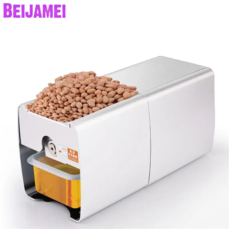 

BEIJAMEI home use small peanut sesame oil press machine electric oil extraction press squeezer machine for sale