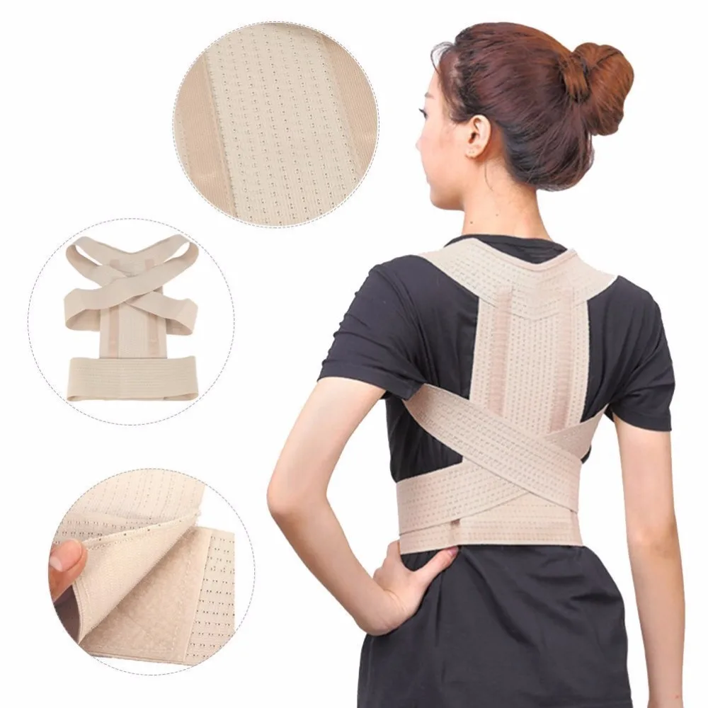 Slimming Bandage Adult Students Adjustable Back Shoulder Support Band