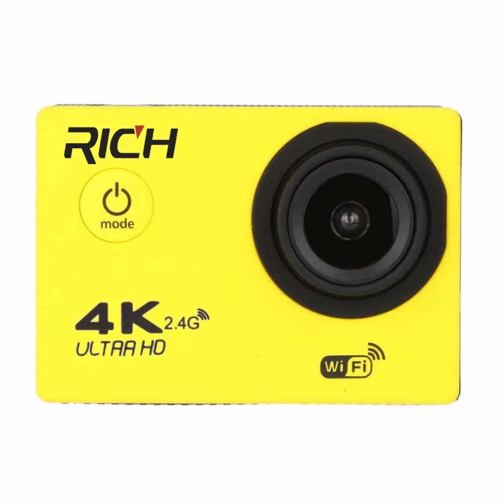 Экшн камера 60 F60R 4K Wi Fi 16 МП 170D Sport DV 30 м Go Pro экстремальный спорт видео велосипедный