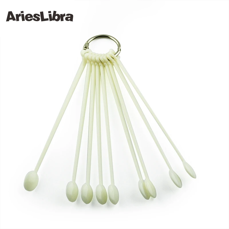 150tips/pack Spoon Shaped Fake Nail Art Tips Full Cover Natural Color