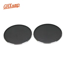 GHXAMP 2 шт. 5 дюймов динамик гриль сетка корпус автомобиля тройной сетки Защитная крышка без винтовых отверстий