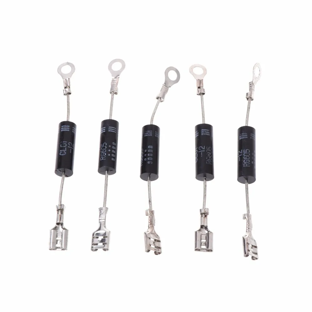 5Pcs/Set Single Diode High Voltage Rectifier Microwave Electronic Parts | Бытовая техника