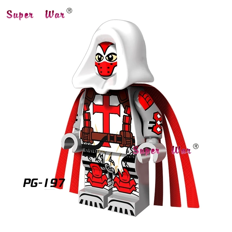 

1PCS star wars super heroes dc comics Batman Sword of Azrael building blocks models bricks hobby toys for children kits gift