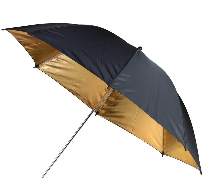 110 Black And Silver Studio Photo Strobe Flash Light Reflector Umberlla Soft Umbrellasoft