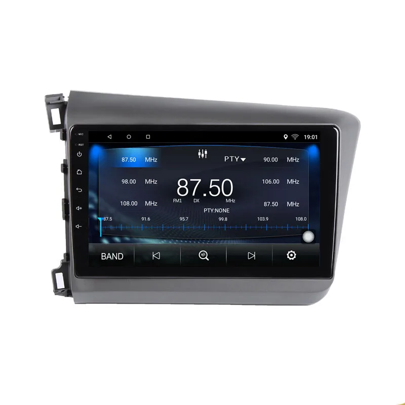 Clearance 9" 2.5D IPS screen 2G RAM 32G ROM Android Car DVD Player GPS For Honda Civic 2012-2015 audio car radio stereo navigation 19