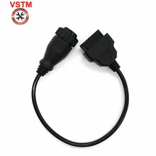 Conector adaptador de Cable de diagnóstico OBD2 de 14 pines a 16 pines para Mercedes Benz Sprinter