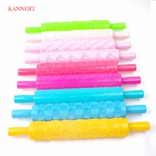 1 шт. Скалка Маргаритка различные узоры инструменты для выпечки помадка рельефная форма для украшения торта пицца ролик для пасты антипригарное