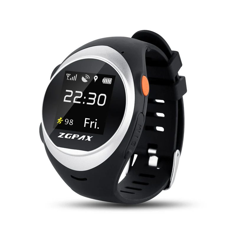 Оригинальные ZGPAX S888 часы телефон LCD для Android Смарт с SOS GPS free доставка|Экраны