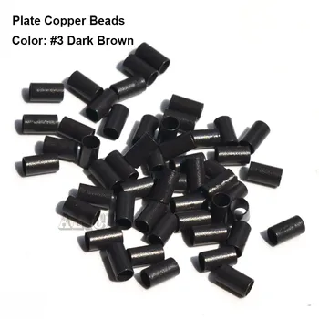 

Plate Edge Copper Micro Rings 4.0*3.6*4.0mm Micro Link Hair Beads For Dreadlocks Hair Tools Hair Extensions Accessories