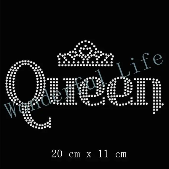 Бесплатная доставка королева бриллиант мотив стразы передача|rhinestone angel|rhinestone