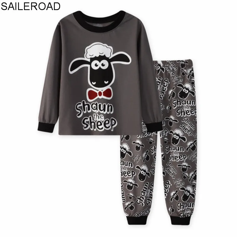 SAILEROAD Baby Boy Girls Shaun the Sheep Clothes Suits Children's