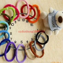 500 шт., высокий эластичный бархатный круг для волос