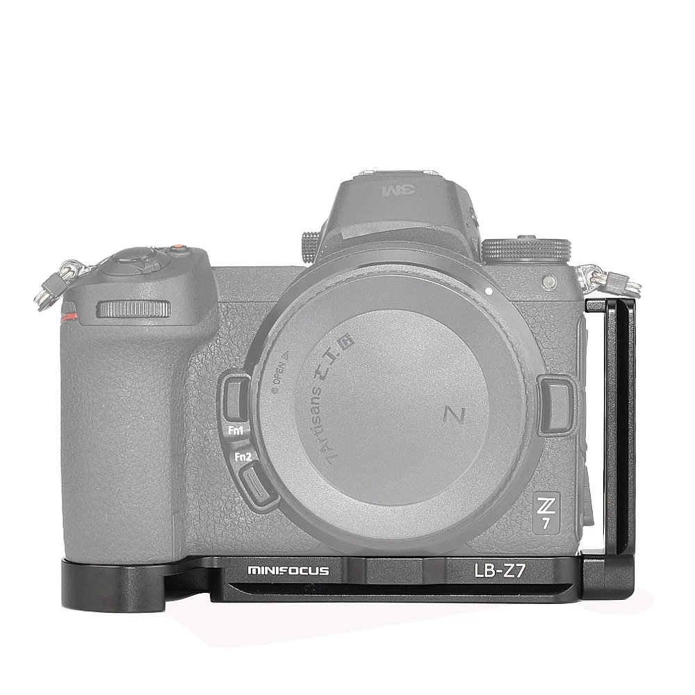 L образный кронштейн красного цвета быстросъемная пластина для камер Nikon Z7 Z6