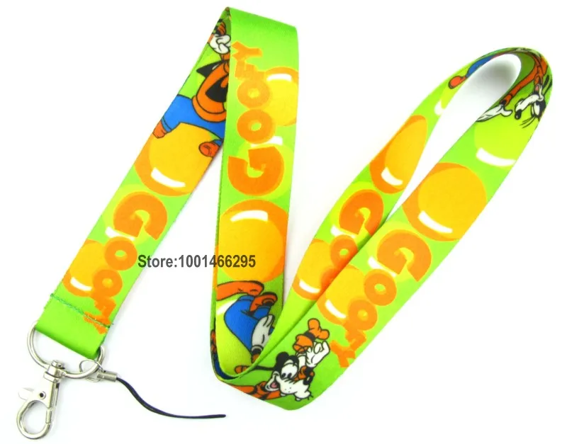 

Free shipping 20 Pcs /Wholesale lot Goofy Necklace Strap Lanyards Cell Phone PDA Key ID Strap Charms L182