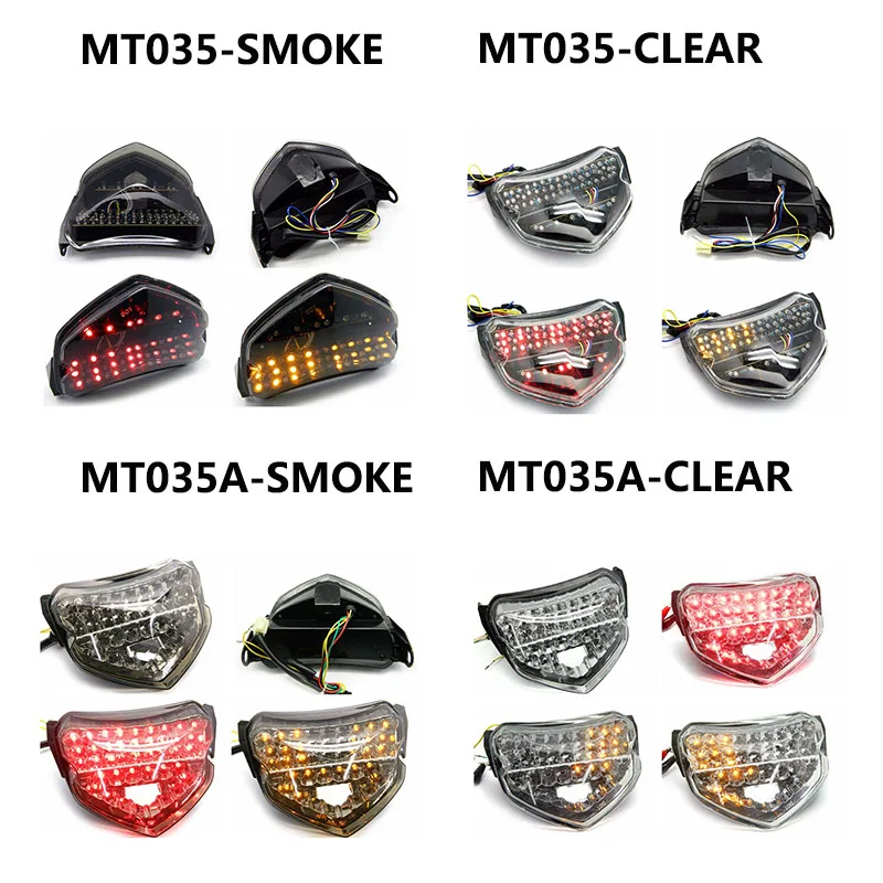 

For Suzuki GSXR GSXR600 GSX-R 750 2004 2005 Motorcycle Clear LED Tail Light Turning Singal Light Stop Lamp
