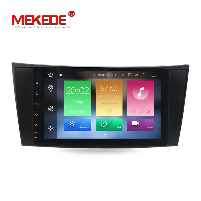 Sale IPS+DSP!Mekede PX5 android8.0 Multimedia player Autoradio player For Mercedes/Benz/E-Class/W211/E200/E220/E300/E350 1