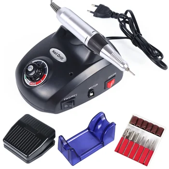 

Nail Drill Machine Set Nail Cutter Electric Apparatus For Manicure Nail File Cuticle Gel Remover Milling Polishing Tool JI887