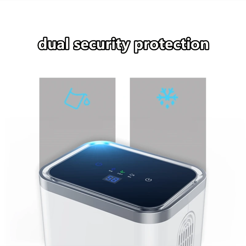 Touch screen intelligent dehumidifiers Timing Purify Air dryer machine Moisture Absorber Smart Household Appliances