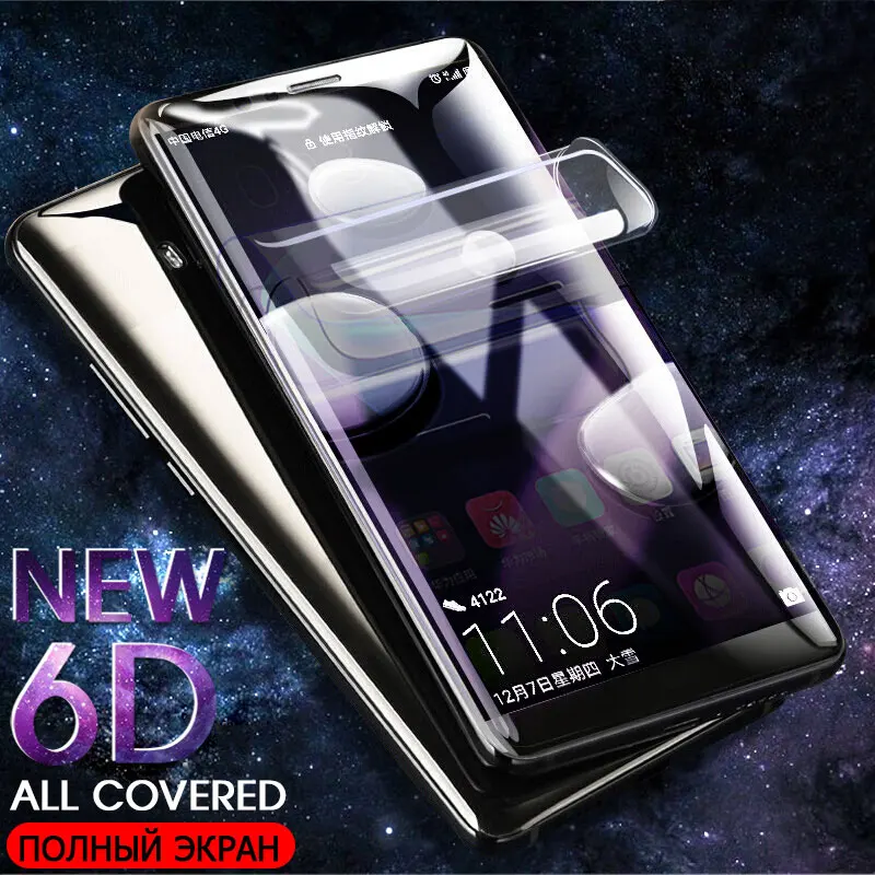Пленка 3D ПЭТ для Samsung Galaxy Note 20 10 Pro 8 9 S7 edge S20 Ultra S10 S10e S8 S9 plus защитная пленка экрана не