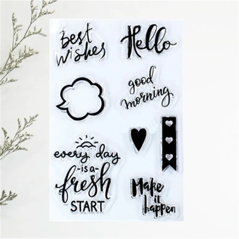 Best-wies-Hello-good-morning-Scrapbook-DIY-photo-cards-rubber-stamp-clear-stamp-transparent-stamp-10x15cm.jpg_640x640_副本