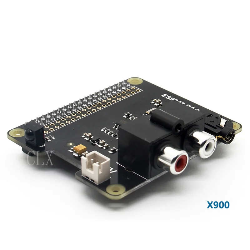 

X900 Raspberry Pi HIFI DAC+ Audio ESS ES9023 Expansion Board for Raspberry Pi 3 Model B+ / 3B / 2B /B+/ Raspberry pi zero W