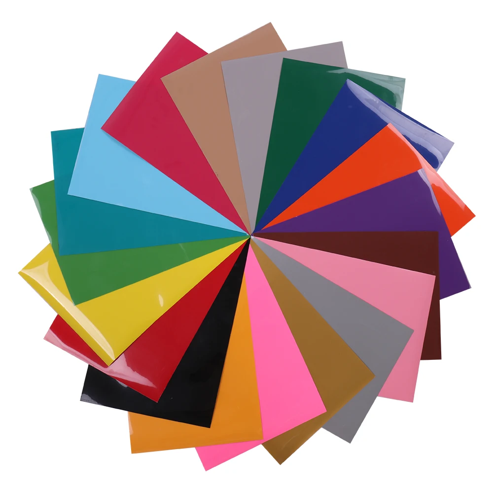 

0.5x25m multi-color PVC heat transfer vinyl Film T-shirt transfer vinyl Heat Press Machine T-shirt Iron On HTV Printing