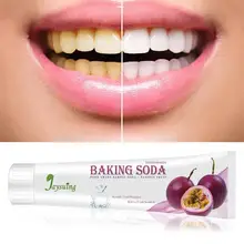 110 г пищевая Сода зубная паста отбеливание зубов фруктовая зубная паста для ухода за зубами интенсивное удаление пятен отбеливающая зубная паста