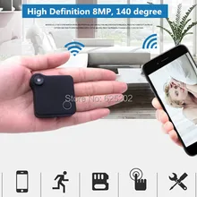 Супер Мини в руке Wifi IP рекордер камеры встроенный литиевый аккумулятор Поддержка TF карта хранения